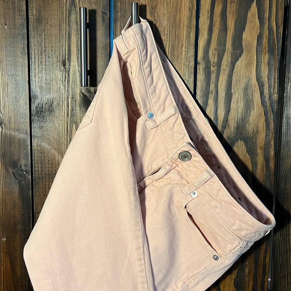 American eagle pink skinny jeans
